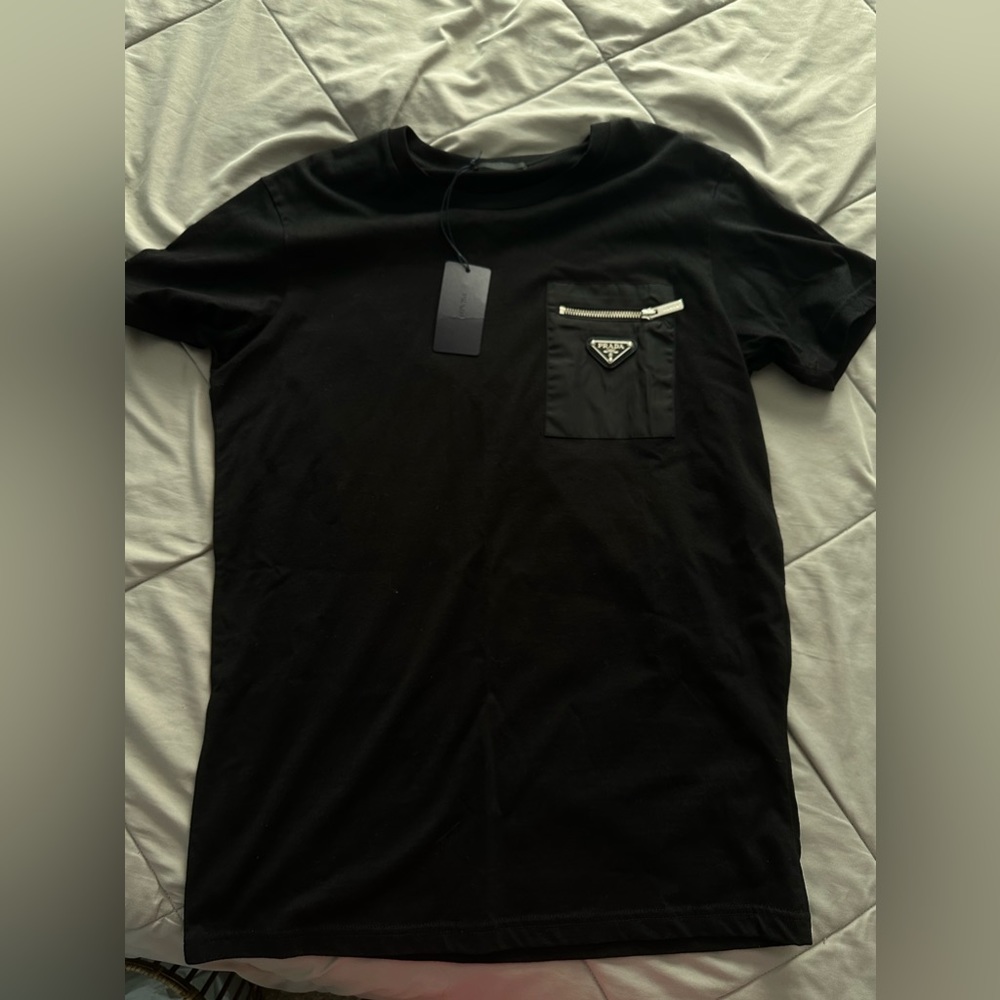 prada nylon collection shirt size medium